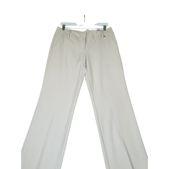 Nine West Beige Dress Pants Women’s Size 16 Straight Leg Career Work Slacks - Picture 2 of 14